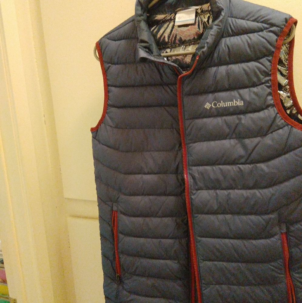 Columbia Unisex Powder Lite™ Vest (S) Navy - Picture 2 of 6